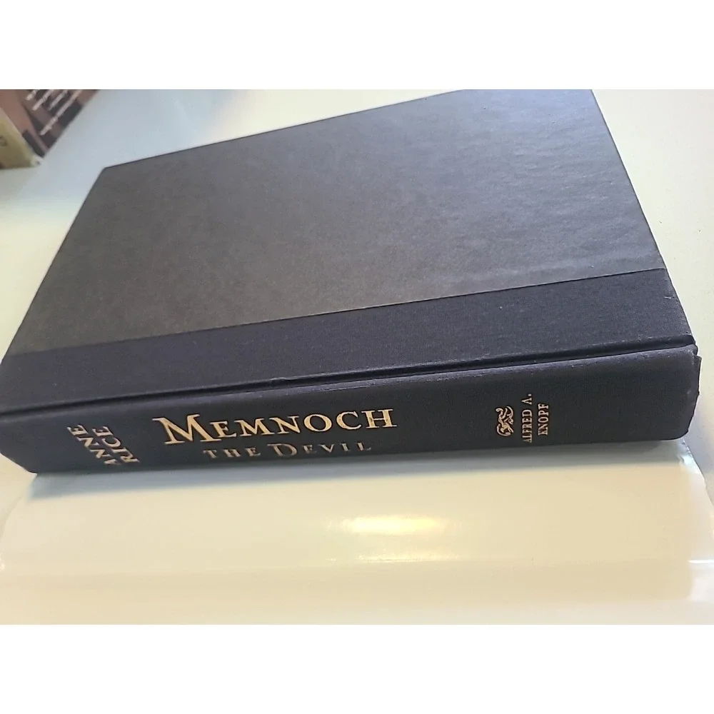 Memnoch the devil First Edition 1995 Anne Rice Hardcover book dust jack EUC